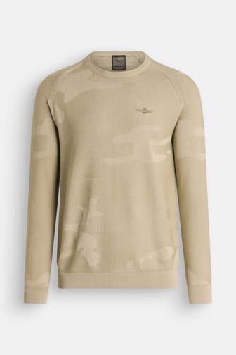 AERONAUTICA MILITARE Strick-Pullover camo