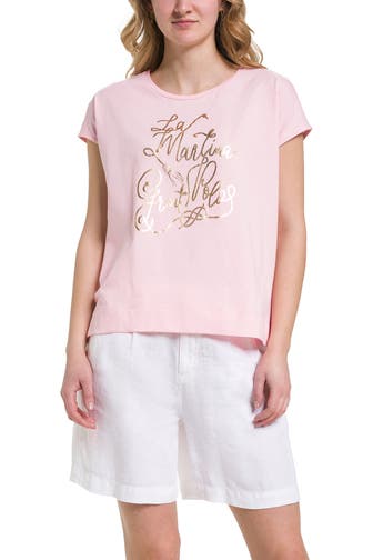 LA MARTINA T-Shirt rosa