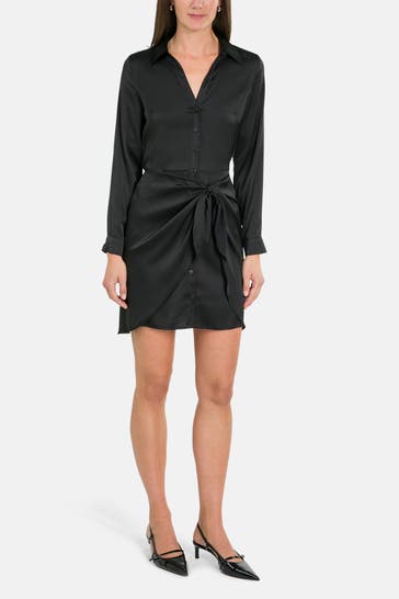 GUESS Minikleid 'Alya' schwarz