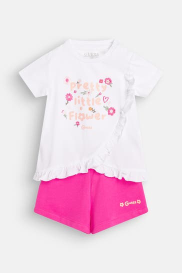 GUESS Set: T-Shirt und Shorts