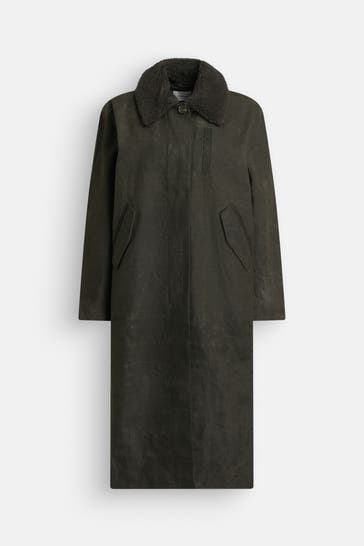HOLZWEILER Mantel 'Diana' dunkelgrün