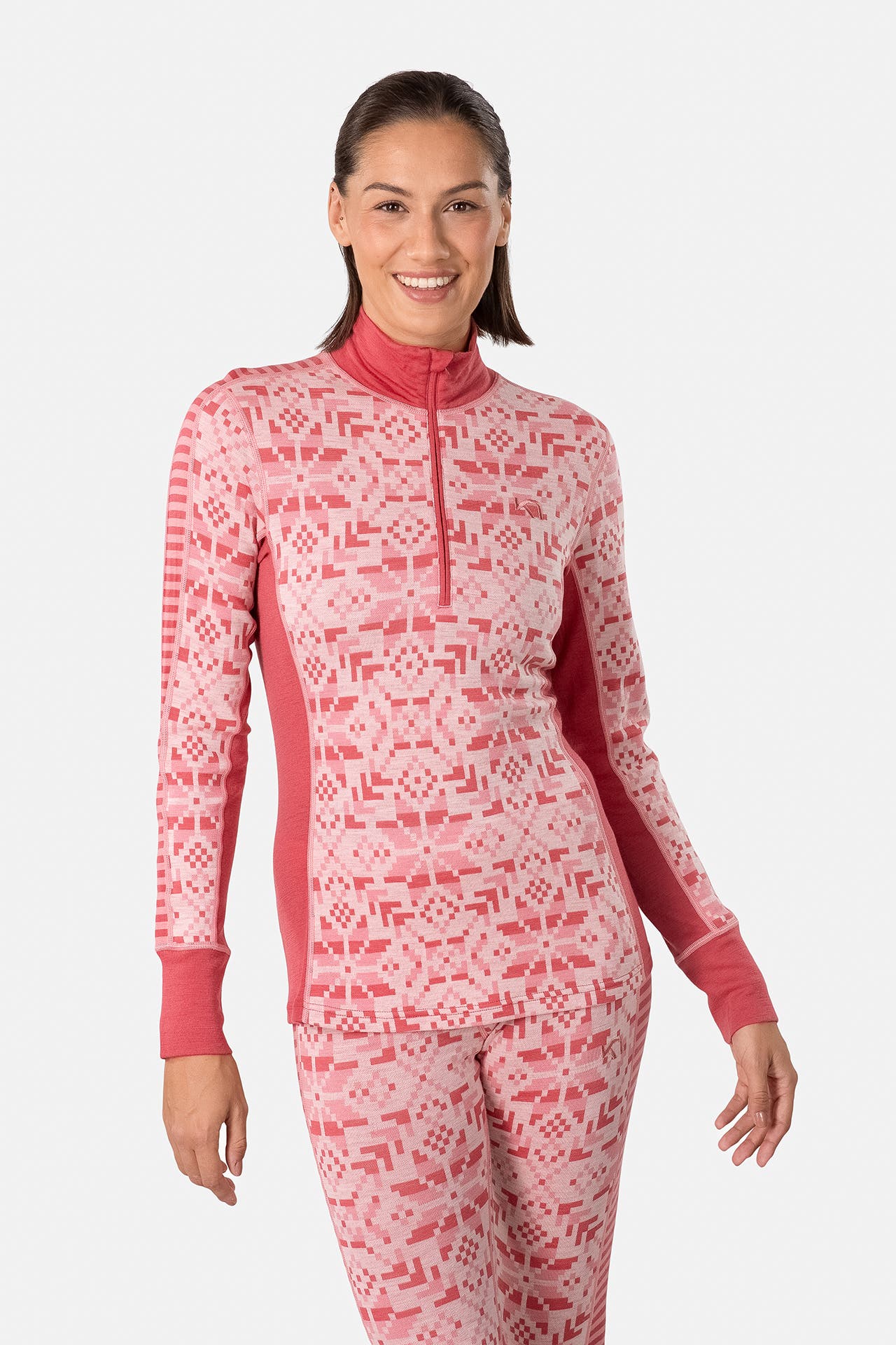 KARI TRAA Baselayer 'Else' gemustert, Bild 1