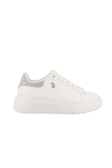 U.S. POLO ASSN. Sneaker 'Stacy' weiß