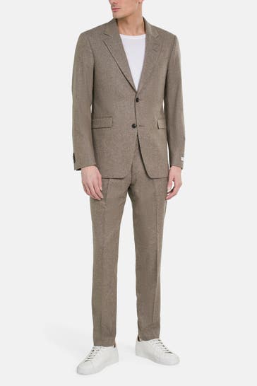 TIGER OF SWEDEN Wollmix-Anzug 'Justin Tenutas' hellbraun