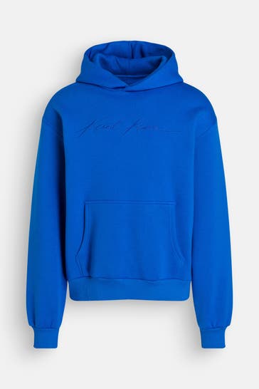 KARL KANI Hoodie azurblau