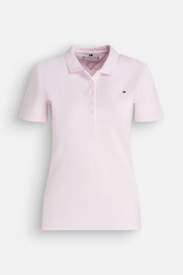 TOMMY HILFIGER Polo-Shirt rosé