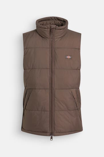 DICKIES Weste 'Waldenburg' taupe