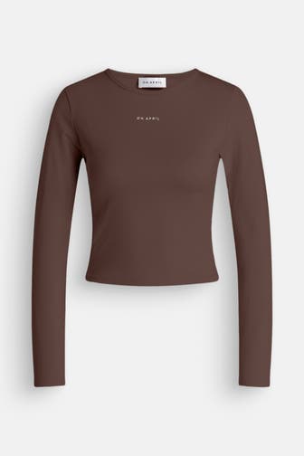 OH APRIL Longsleeve braun