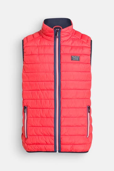 NEW ZEALAND AUCKLAND Steppweste rot