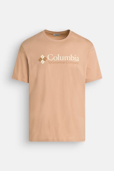 COLUMBIA T-Shirt hellbraun