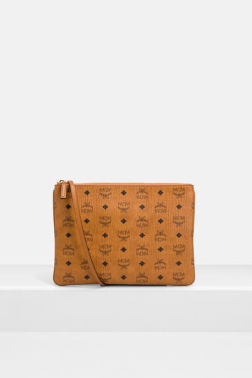 MCM Clutch cognac