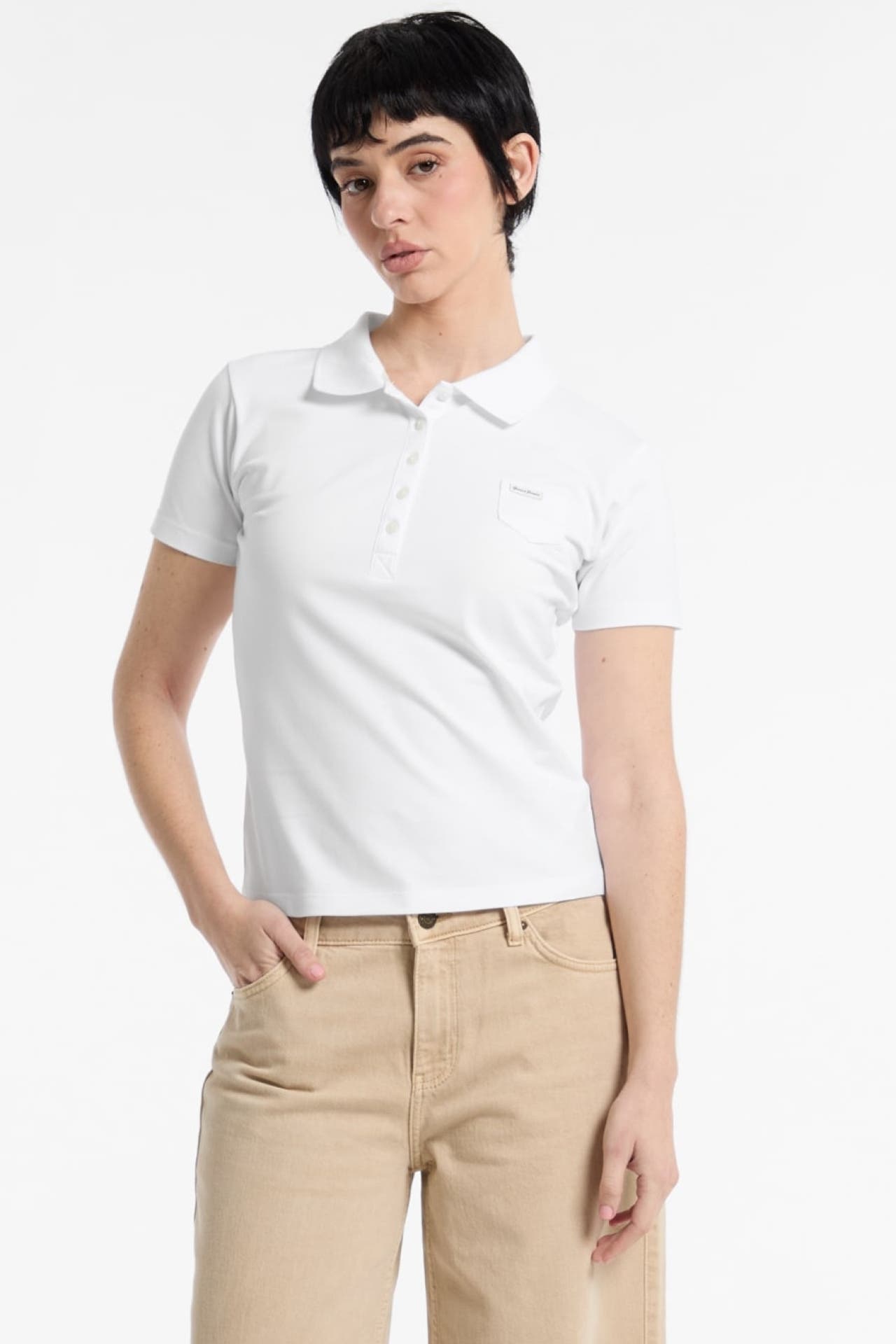 GUESS Polo-Shirt weiß, Bild 1