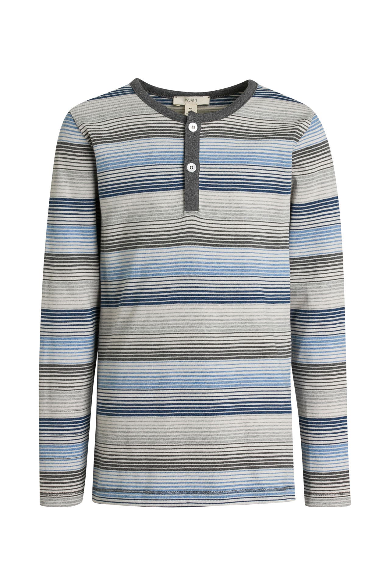 ESPRIT Langarmshirt gestreift blau, Bild 1