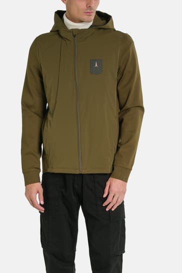 AERONAUTICA MILITARE Übergangsjacke 'Cappuccio' khaki