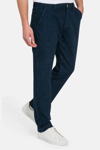 LA MARTINA Stoffhose navy