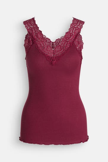 ROSEMUNDE Top weinrot