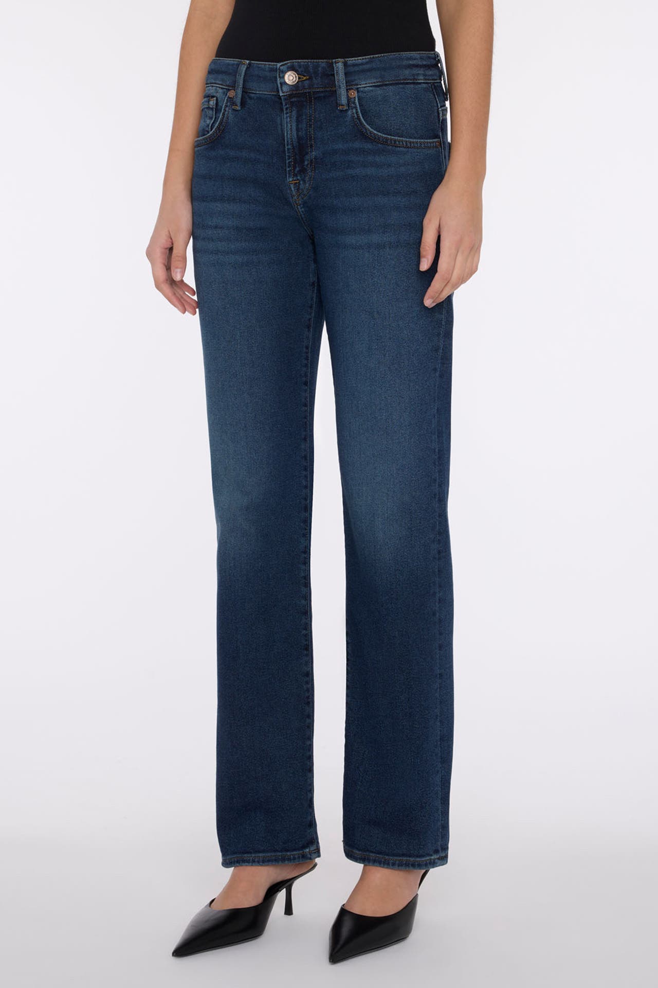 7 FOR ALL MANKIND Jeans 'Calie' straight, Bild 1