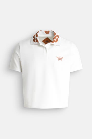 MCM Polo-Shirt weiß