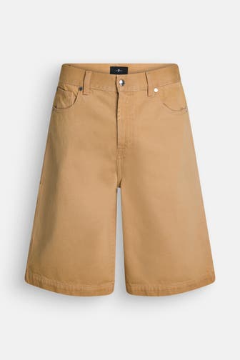 7 FOR ALL MANKIND Shorts camel