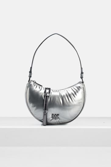 MICHAEL MICHAEL KORS Schultertasche 'Kyla' silber