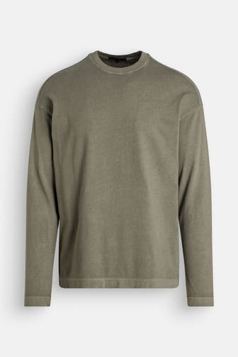 DRYKORN Langarmshirt 'Raphael' graugrün