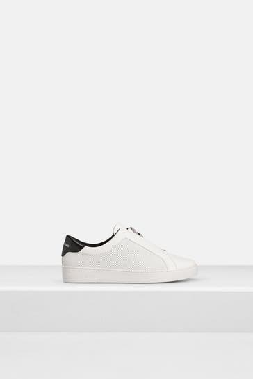 MICHAEL MICHAEL KORS Leder-Sneaker 'Keaton' weiß