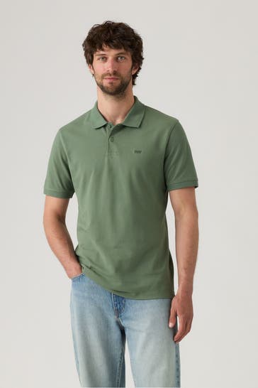LEVI'S® Polo-Shirt smaragdgrün