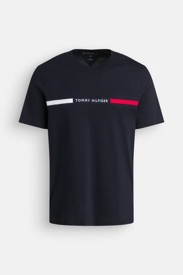 TOMMY HILFIGER T-Shirt dunkelblau