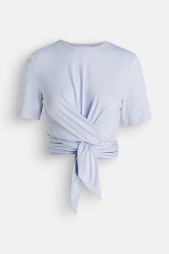 BA&SH T-Shirt eisblau