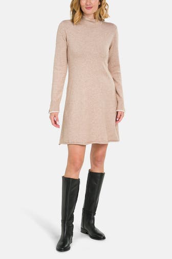 FRIEDA & FREDDIES NY Strickkleid beige