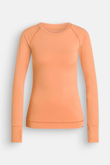 SMILODOX Longsleeve 'Lorie' apricot