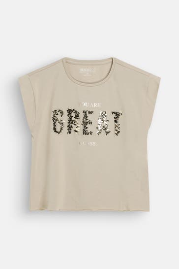 GUESS T-Shirt beige