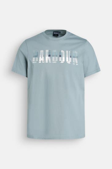 BARBOUR T-Shirt 'Thurford' meergrün