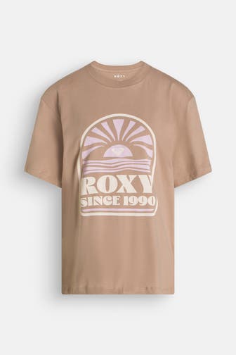ROXY T-Shirt hellbraun
