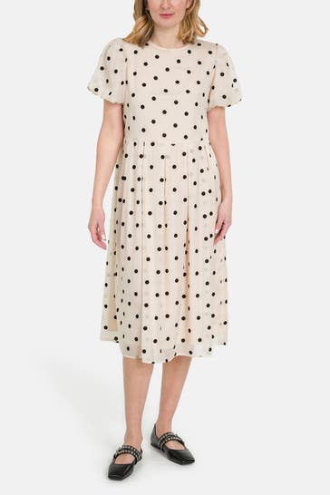 LOLLYS LAUNDRY Midikleid 'Pisa' gepunktet