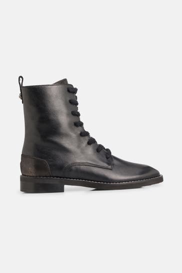 DONNA CAROLINA Schnürstiefeletten 'Carol Master' schwarz