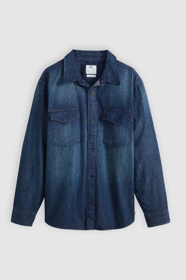 LEVI'S® Jeanshemd dunkelblau