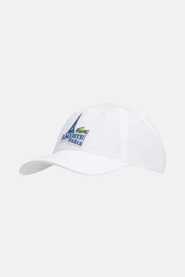 LACOSTE Basecap weiß
