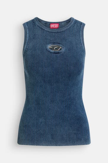 DIESEL Top graublau