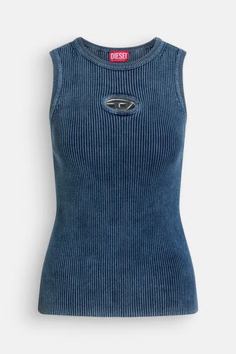 DIESEL Top graublau