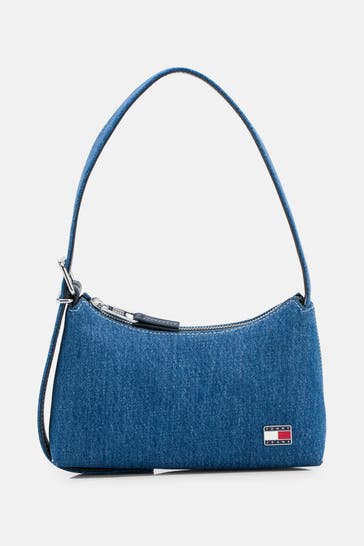TOMMY HILFIGER Schultertasche 'Cool Denim' blau