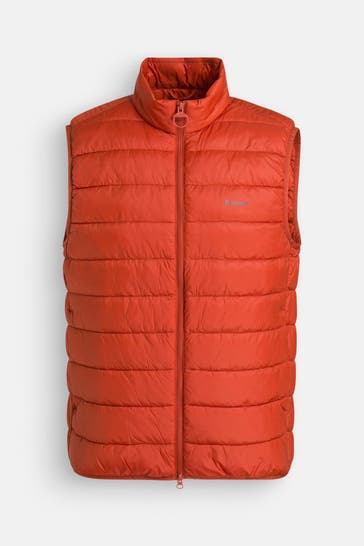 BARBOUR Steppweste 'Bretby Gilet' terracotta