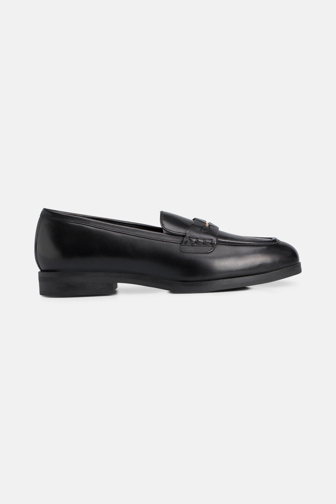 GEOX Leder-Slipper 'Cloride' schwarz, Bild 1