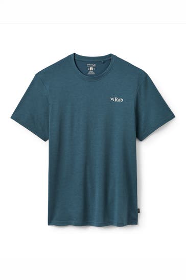 RAB T-Shirt 'Crimp Esker' petrol