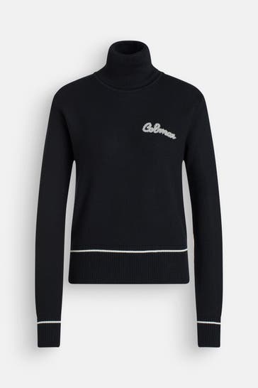 COLMAR Wollpullover schwarz