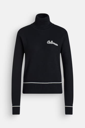 COLMAR Wollpullover schwarz