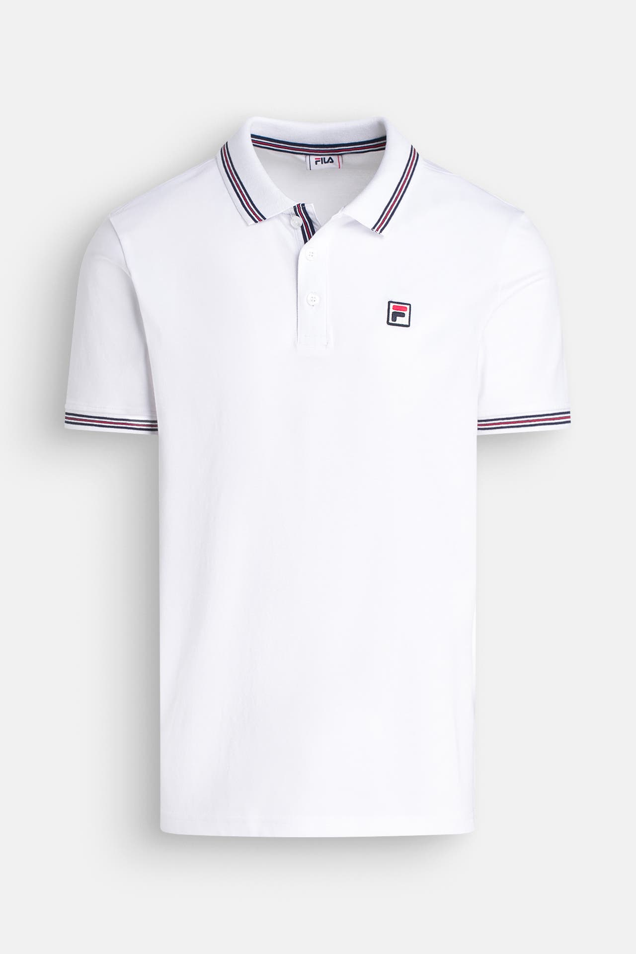 FILA Polo-Shirt weiß, Bild 1