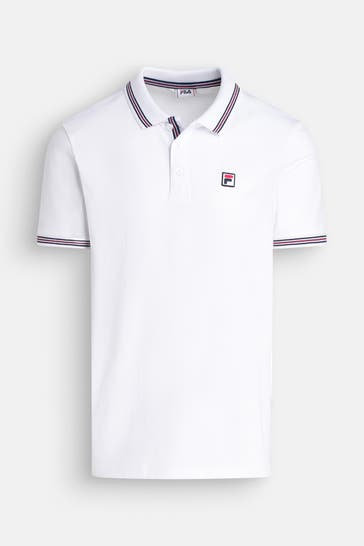 FILA Polo-Shirt weiß