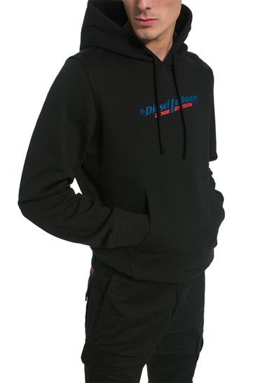 DIESEL Hoodie 'Ginn' schwarz