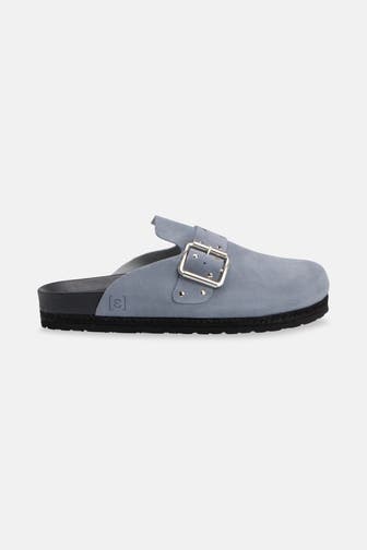 ESPADRIJ L'ORIGINALE Hausschuhe 'Cloq Rivet' taubenblau